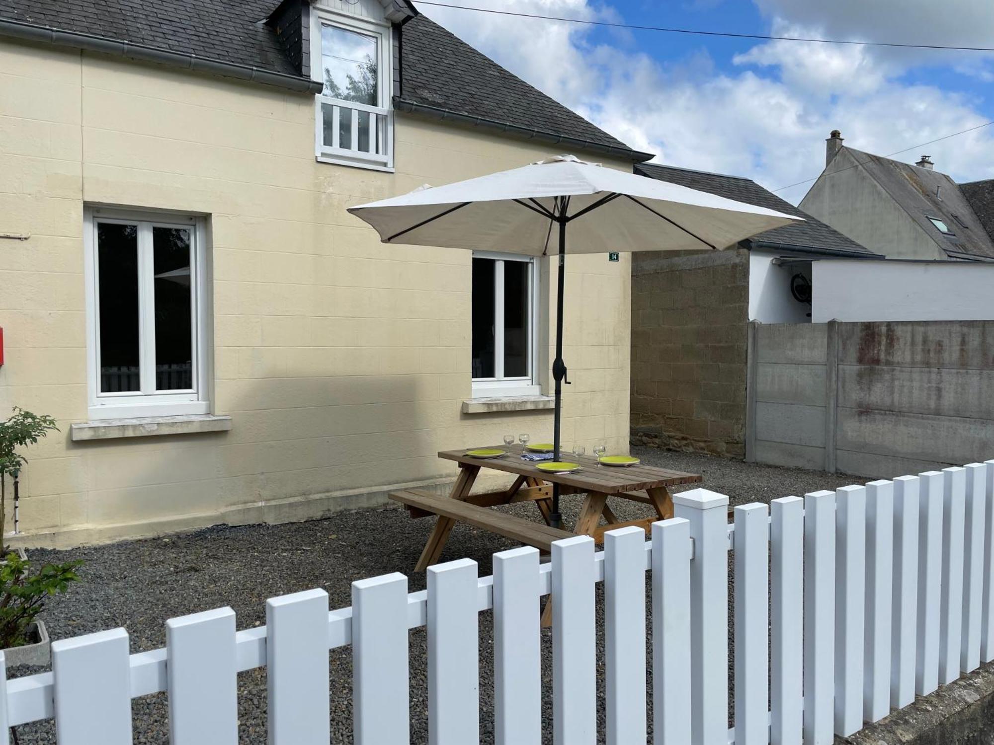 Maison Gite 2/4 P Baie Du Mont Pontorson Exterior foto